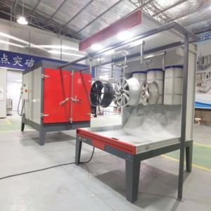 Sistema de Recubrimiento en Polvo Electrostático GookiiTech con Cabina de Pulverización <span class=keywords><strong>Electrostática</strong></span> y <span class=keywords><strong>Horno</strong></span> de Curado - Product Image 5