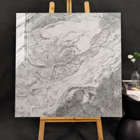 Carrelage en pierre de luxe pour salon, carrelage en marbre pour salle de bain, carrelage en céramique pour maison, carrelage en porcelaine émaillée 80x80cm