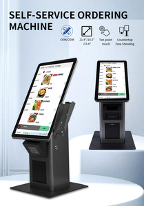Nhà Hàng kiosk Android multifle Android 12 kiosk thực phẩm tương tác cảm ứng và máy ảnh kiosk - Product Image 6