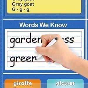Customize Early Education Pocket Chart Teaching Tool Wall Chart Letter Game for Toddler Kids Alphabet <b>Learning</b> Pocket Chart - Product Image 4