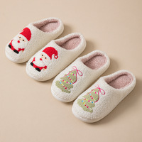 Sen Tian Home Cross-Border pour le printemps et Noël, en peluche, style élan, semelle extérieure en caoutchouc thermoplastique chaud, style européen et américain