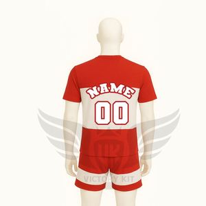 ชุดเสื้อฟุตบอลและกางเกงขาสั้นพรีเมียมพิมพ์ลายแบบซับลิเมชั่นจากญี่ปุ่น ชุดยูนิฟอร์มฟุตบอลระบายอากาศได้ดี - Product Image 4