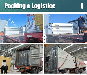 Contenedor de acero para oficina, casa plegable simple para uso residencial o comercial para hoteles, almacenes, contenedor plegable - Product Image 6