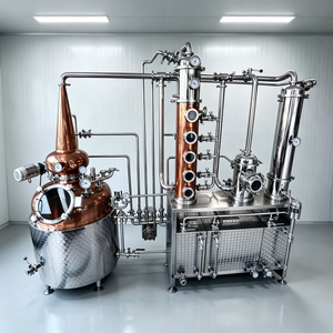 Unité d'évaporation et de distillation multi-effets écoénergétique pour la concentration de <span class=keywords><strong>saumure</strong></span> à haute salinité par multi-distillation - Product Image 1