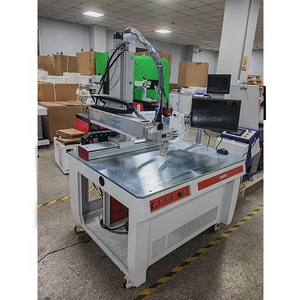 เครื่องเชื่อมไฟเบอร์เลเซอร์แบบพกพาขนาดเล็กที่ปรับแต่งได้ / การเชื่อมแบบแท่นอัตโนมัติ / การเชื่อมโลหะด้วยแบตเตอรี่ - Product Image 4
