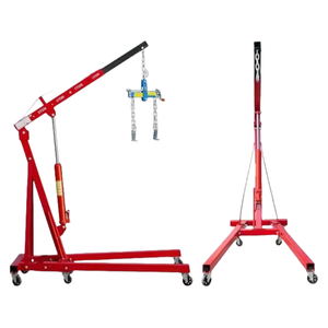 Hydraulic 3 Ton 2 Ton 1 Ton Foldable Shop Crane Mobile <strong>Engine</strong> Hoist <strong>Lifter</strong> for Car Maintenance - Product Image 4