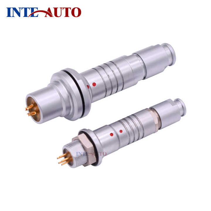 F Series Multi-Core Floating Socket Aviation Plug Compatible Metal Push ...