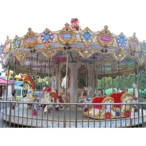 Machine de jeu pour enfants carrousel joyeux aller rond carrousel à vendre