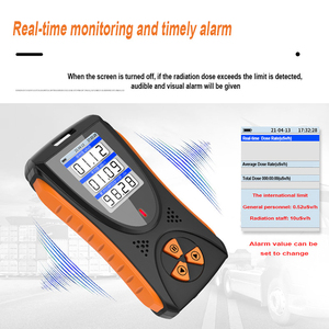 Draagbare marmeren Alpha Beta Gamma mini-stralingsdetector Mobiele telefoon Elektromagnetische veldstralingsdetector - Product Image 4