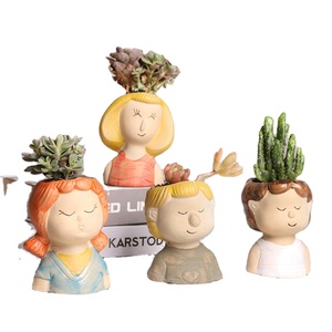 Macetas Decorativas de Escritorio, Adornos para Suculentas, Macetas Creativas con Diseño de <span class=keywords><strong>Buda</strong></span> Pequeño, Miniaturas, Accesorios de Decoración para el Hogar - Product Image 2