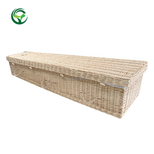 Panier funéraire en <span class=keywords><strong>osier</strong></span> de style néerlandais européen, <span class=keywords><strong>prix</strong></span> bas, fait à la main, <span class=keywords><strong>cercueil</strong></span>, <span class=keywords><strong>cercueil</strong></span> funéraire - Product Image 4