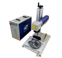 Machine de marquage laser à fibre portable ARGUS Split 50W - Nouvelle machine programmable CNC prenant en charge les formats DXF/BMP/PLT/DWG/DST