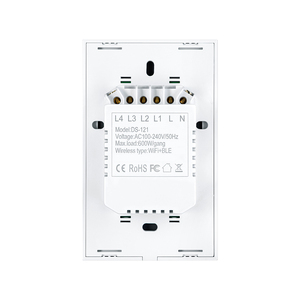 China Wholesale Intelligent Tempered Glass Light <strong>Switch</strong> 1 2 3 4 Gang Smart <strong>Switch</strong> Tuya <strong>Zigbee</strong> <strong>WiFi</strong> BLE Smart Life <strong>Wifi</strong> <strong>Switch</strong> - Product Image 2