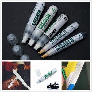 Pennarello per Sneaker <span class=keywords><strong>Bianco</strong></span> e Nero 10mm, Vernice Acrilica per Pelle, Pennarello Premium Personalizzato per Suola Intermedia di Scarpe da Ginnastica, Novità 2022 - Product Image 3