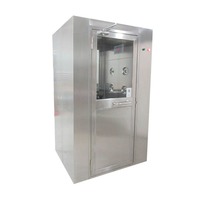 Tunnel de douche à air personnalisé pour marchandises, douche à air industrielle de type traversée pour salle blanche modulaire
