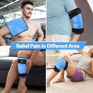 Productos en línea Rodilla Paquete de hielo Envoltura Terapia fría y caliente Compresión reutilizable para la recuperación de lesiones por desgarro de menisco - Product Image 5