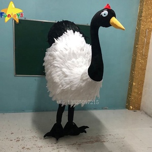 Funtoys personalizzato divertente struzzo animale cartone animato mascotte Costume Cosplay tuta <span class=keywords><strong>per</strong></span> adulto - Product Image 4