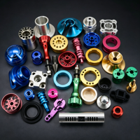 Pièces usinées CNC en aluminium 6061 7075 sur mesure, précision ±0,002 mm, couleur d'anodisation personnalisée pour accessoires de drone, voiture RC, moto
