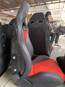 <span class=keywords><strong>Asiento</strong></span> de Carreras Universal Fijo y Reclinable con Adaptadores de Montaje Lateral para Simulador de Auto, Centro de Juegos, Público de Estadio - Product Image 5