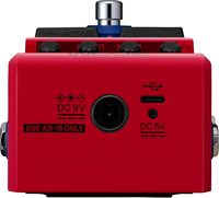 Pédale d'effets pour basse Zoom MS-60B+ MultiStomp, 95+ modèles d'amplis et d'effets, préamplis, sortie stéréo, accordeur intégré, chaînage, alimentation par piles