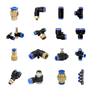 Connecteurs pneumatiques à simple touche série PB 4mm 6mm 8mm Raccords de tuyauterie à simple touche Raccords de tube <span class=keywords><strong>pneumatique</strong></span> en plastique à simple touche - Product Image 5