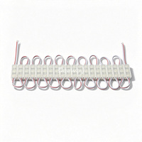 Module LED miniature pour lettres lumineuses, 12V 1,5W, IP65 étanche, blanc chaud, 3 LED SMD2835