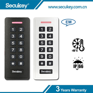 Secukey SK2-R OEM, kontrol akses mandiri 125khz EM/ID <span class=keywords><strong>Card</strong></span> RFID pembaca kedekatan Digital Wiegand kontrol akses pembaca keypad - Product Image 5