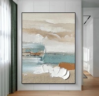 Art mural décoratif 100% oeuvre peinte à la main Texture abstraite 3d Art mural peinture sur toile décor à la maison décoration de salon
