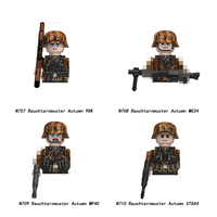 Bloques de Construcción Militares para Niños, Figuras de Acción en Miniatura de Soldados del Ejército, Marina y Fuerzas Aéreas de EE. UU. y la URSS de la Segunda Guerra Mundial, Regalos de Navidad para Niños