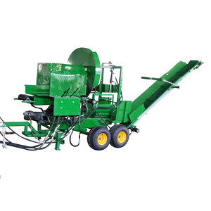 37hp 50T completamente idraulico aziona il tipo di lama per sega di tipo commerciale processore per <span class=keywords><strong>legna</strong></span> da ardere con tavola a catena, trasportatore e lame - Product Image 1