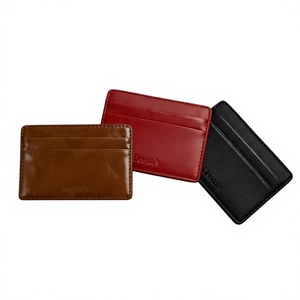 Tarjetero Minimalista de Cuero de Microfibra Beena's, Funda Delgada para Tarjetas de Crédito de 4 Pulgadas - Product Image 1