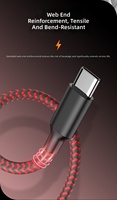 Câble USB-C vers Type-C 1m 2m 3m tressé en nylon, charge rapide PD pour iPhone 17/16 Pro/15 Pro/Plus/Max, iPad, MacBook