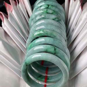 Jadéite fabrication pas de fissure concubine impériale <span class=keywords><strong>Jade</strong></span> Bracelet Myanmar <span class=keywords><strong>Jade</strong></span> naturel A Type <span class=keywords><strong>Jade</strong></span> Bracelets usine en gros - Product Image 3