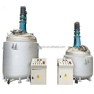 Reactor de tanque químico agitado con camisa de 1000L, hervidor de agua, recipiente de reacción de calentamiento eléctrico, reactor de resina de agitación continua, precio - Product Image 5