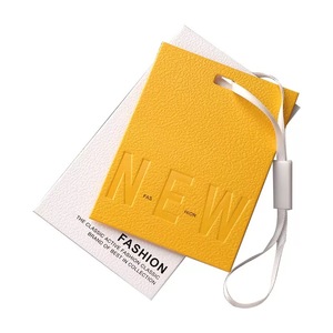 Étiquette suspendue personnalisée en carton pour sacs à main, pochettes et articles en cuir avec cordon – Prix usine, vente en gros, fournisseur professionnel - Product Image 3