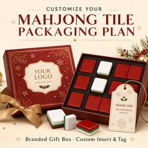 Juego <span class=keywords><strong>de</strong></span> Mahjong Americano Premium <span class=keywords><strong>de</strong></span> Navidad, Fichas Acrílicas, Edición Festiva, OEM |   Caja <span class=keywords><strong>de</strong></span> Regalo Personalizada con Temática Invernal |   Fábrica <span class=keywords><strong>de</strong></span> Mahjong Personalizado - Product Image 4