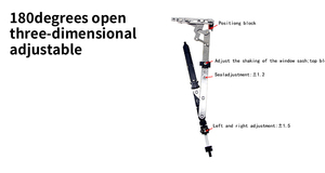 FOT422 Sistema de ventanas de inclinación y giro Herrajes para puertas y ventanas <span class=keywords><strong>Precio</strong></span> directo de fábrica Ranura europea - Product Image 6