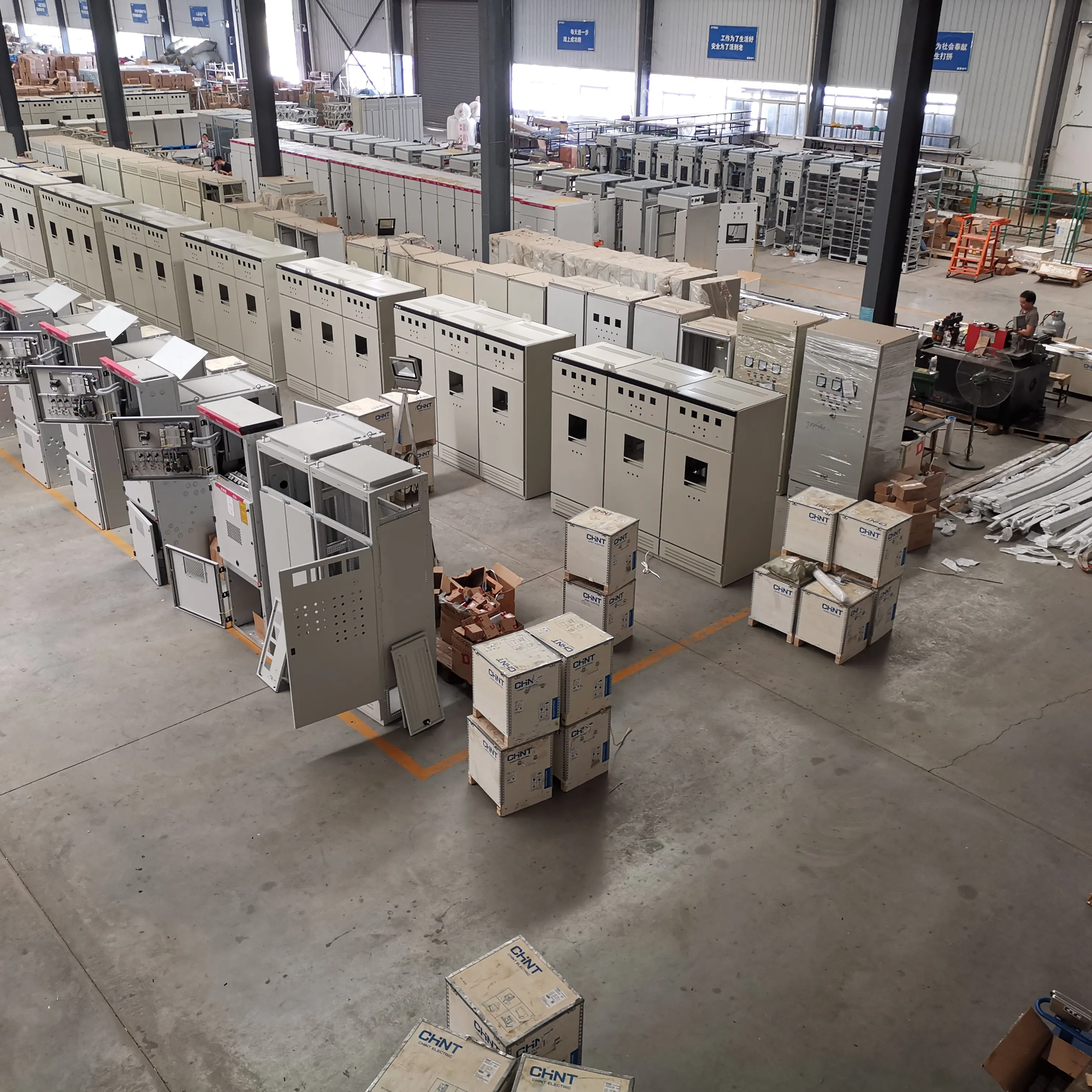 China Factory Assembelis 6.6KV 11KV 12KV 13.8KV Mv Gas Insulated Chemical Resistant Electric Switchgear Panel