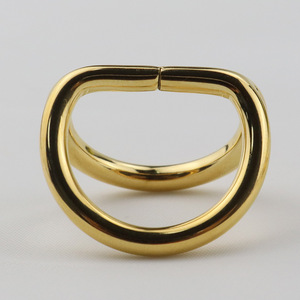 Double D Ring Buckles 20x19mm Gold Stainless Steel For Bags And Shoes High Quality DIY Bag Accessories - Product Image 2