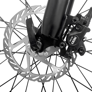 จักรยานไฟฟ้าพับได้ขนาด 26 นิ้ว ยางอ้วน ยี่ห้อ SHIMANO 7 สปีด รุ่น Enduro Ebike จักรยานเสือภูเขาไฟฟ้าพับได้ สำหรับผู้ใหญ่ - Product Image 4