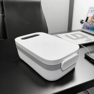 Conteneur à lunch isotherme OEM 1000 ml sans fil rechargeable par USB avec affichage numérique LED multifonction pour la maison, la voiture et l'extérieur - Product Image 2