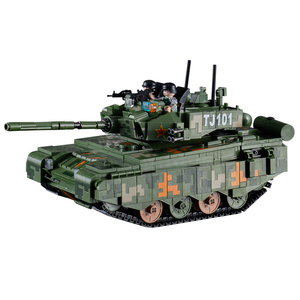 PANLOS 632002 Bloques de construcción Tipo 99 Tanque militar del ejército de batalla principal para entusiastas expertos militares - Product Image 3