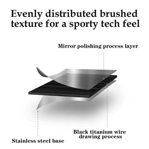 <span class=keywords><strong>Volkswagen</strong></span> <span class=keywords><strong>CC</strong></span> 2018 ABS in fibra di carbonio in acciaio inossidabile accessori interni OEM per finiture centrali - Product Image 6