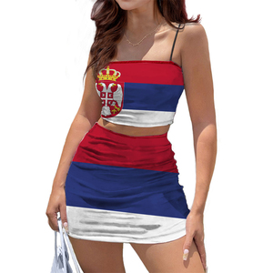 Mini Skirt Crop Top Eritrean Flag Beach Dress Print Bodycon <strong>Outfits</strong> <strong>Women</strong> 2 Piece Set Clothing Dresses Hot <strong>Sexy</strong> Ladies - Product Image 3