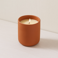 Pot de bougies parfumées Craft & Kin de luxe Pots de bougies en céramique d'automne, parfum parfait pour la maison d'automne et d'hiver