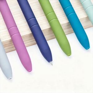 Morandi <b>Color</b> Solid <b>Color</b> Plastic Gel <b>Pen</b> with logo Simple Office Stationery Spray Glue Ballpoint <b>Pen</b> Suitable for Advertising - Product Image 3