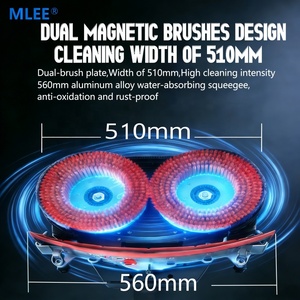 เครื่องขัดพื้นอุตสาหกรรมแบบแม่เหล็ก รุ่น MLEE100B ราคาโรงงาน ใช้แบตเตอรี่ ความกว้างการทำงาน 510 มม. เหมาะสำหรับทำความสะอาดพื้น - Product Image 5