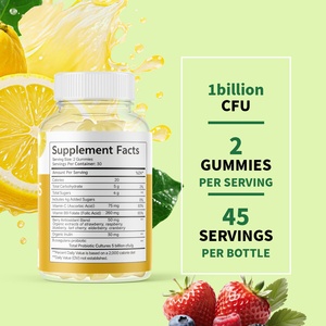 เยลลี่ผลไม้โปรไบโอติกแสน<span class=keywords><strong>อร่อย</strong></span> 5 พันล้าน CFU ปลอดจีเอ็มโอ บำรุงสุขภาพลำไส้ ช่วยย่อยอาหารและเสริมภูมิคุ้มกัน ขายส่งจำนวนมาก - Product Image 3