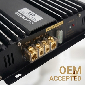<span class=keywords><strong>Amplificador</strong></span> de Audio <span class=keywords><strong>para</strong></span> Auto de <span class=keywords><strong>2</strong></span> Canales Clase AB de Alta Potencia Premium, 80W x <span class=keywords><strong>2</strong></span> RMS, 3500W Pico, 180W x 1 en Puente, <span class=keywords><strong>para</strong></span> Sonido de Vehículo GM-338 - Product Image 3