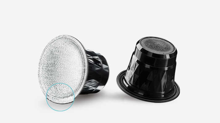 Best Price Nespresso Compatible Espresso Disposable Coffee Capsules PP and Plastic (Thermoformed) with Lid